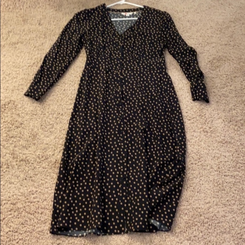 Polka dot Midi Dress